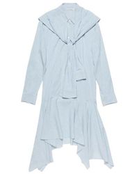 Acne Studios - Striped Midi Dress - Lyst