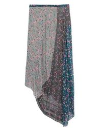 Chloé - Printed Midi Skirt - Lyst