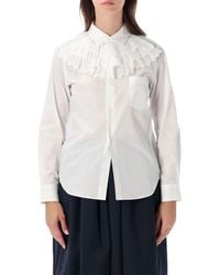 Comme des Garçons - Comme Des Garçons Girl Ruffled Bib Shirt - Lyst