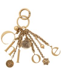 Chloé - Chloé Symbols Logo Bag Charm - Lyst