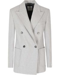Eleventy - Double-Breasted Suit Jacket - Lyst