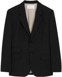 Ami Paris - Classic Tailored Blazer With Horn Buttons - Lyst