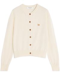 Maison Kitsuné - Maison Kitsuné Baby Fox Regular Cardigan - Lyst