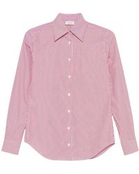 Mazzarelli - Gea Striped Button-Down Shirt - Lyst