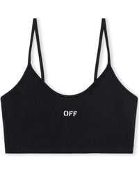 Off-White c/o Virgil Abloh - Sleek Spaghetti Strap Top - Lyst
