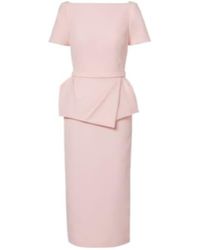 Safiyaa - Flaminella Midi Dress - Lyst