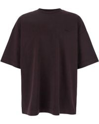 Juun.J - Juun J Logo Embroidered Loose T-Shirt - Lyst