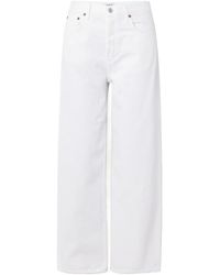 Agolde - Denim Trousers With Belt Loops - Lyst