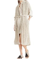 Brunello Cucinelli - Dazzling Cardi-Coat - Lyst
