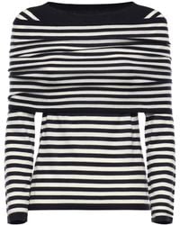 Max Mara - Striped Sweater - Lyst