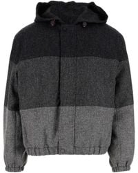Thom Browne - Padded Colour-Block Panel Jacket - Lyst