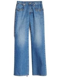Gucci - Horsebit Detailed Bootcut Jeans - Lyst
