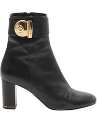 Ferragamo - Fiamma High-Heeled Ankle Boots - Lyst