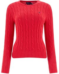 Polo Ralph Lauren - Pony Embroidered Crewneck Jumper - Lyst