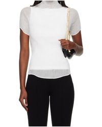 Issey Miyake - Semi-Transparent T-Shirt - Lyst