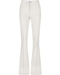 Dondup - Erotica Striped Flared Trousers - Lyst