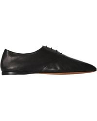 The Row - Awar Lace-Up Oxford Shoes - Lyst