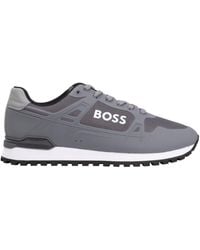 BOSS - Laceup Lowtop Commuter Shoes - Lyst