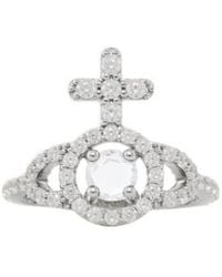 Vivienne Westwood - Olympia Embellished Ring - Lyst
