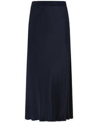 Max Mara - Sospiro Logo Embroidered Skirt - Lyst