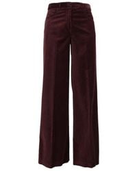 Aspesi - Wide-Leg Trousers - Lyst