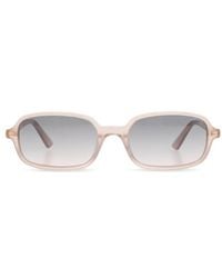 Chloé - Chloé Eyewear Rectangle Frame Sunglasses - Lyst