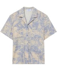 Off-White c/o Virgil Abloh - City Nature Linen Ss Pajama Shirt - Lyst