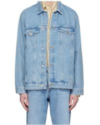 Samsøe & Samsøe - Button Long Sleeve Denim Jacket - Lyst