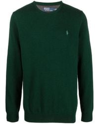 Polo Ralph Lauren - Logo Long-Sleeved Sweater - Lyst