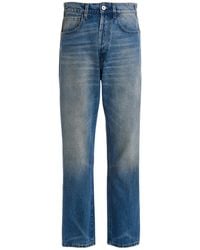 1989 STUDIO - Logo Print Jeans - Lyst