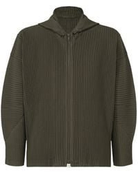 Homme Plissé Issey Miyake - Pleated Hoodie - Lyst