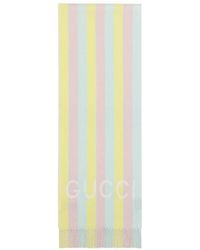 Gucci - Striped Wool Scarf - Lyst