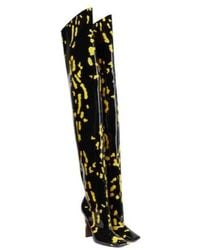 Vetements - Printed Over-The-Knee Boots - Lyst