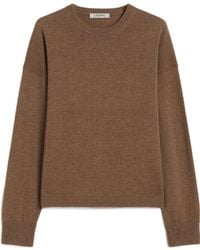Max Mara - Nebbie Crewneck Knitted Jumper - Lyst