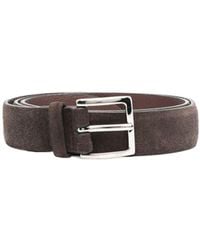 Orciani - Buckle-Fastening Suede Belt - Lyst