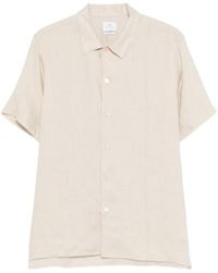 Paul Smith - Embroidered-Detail Short-Sleeve Shirt - Lyst