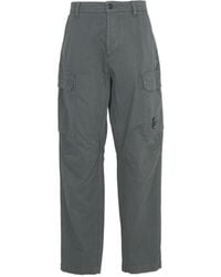 C.P. Company - Logo Plaque Trousers - Lyst