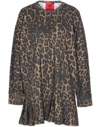 Aniye By - Leopard Print Mini Dress - Lyst
