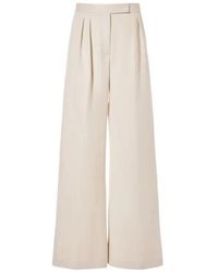 Max Mara - Zinnia High Waist Plain Knitted Casual Pants - Lyst