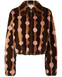 Fendi - Dots Mink Jacket - Lyst