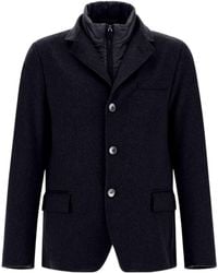 Herno - Detachable-Collar Jacket - Lyst