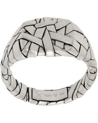 Tom Wood - Quilt Small Ring - Lyst