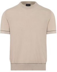 Brioni - Textured Crew-Neck T-Shirt - Lyst