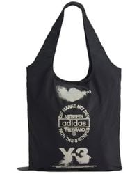 Y-3 - Logo Printed Tote Bag - Lyst