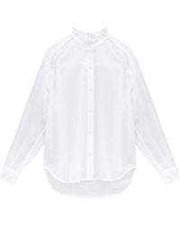Isabel Marant - Isabel Marant Étoile Long-Sleeved Buttoned Shirt - Lyst