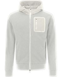 Herno - Logo-Patch Zip-Up Hooded Jacket - Lyst