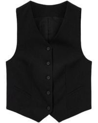 AllSaints - Aleida Lightweight Tri Waistcoat - Lyst