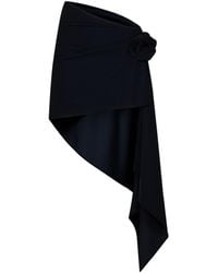 Magda Butrym - Asymmetrical Draped Swim Skirt - Lyst