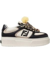 Fendi - Match Low-Top Platform Sneakers - Lyst