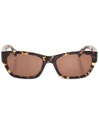 Bottega Veneta - Tortoiseshell Square-Frame Sunglasses - Lyst